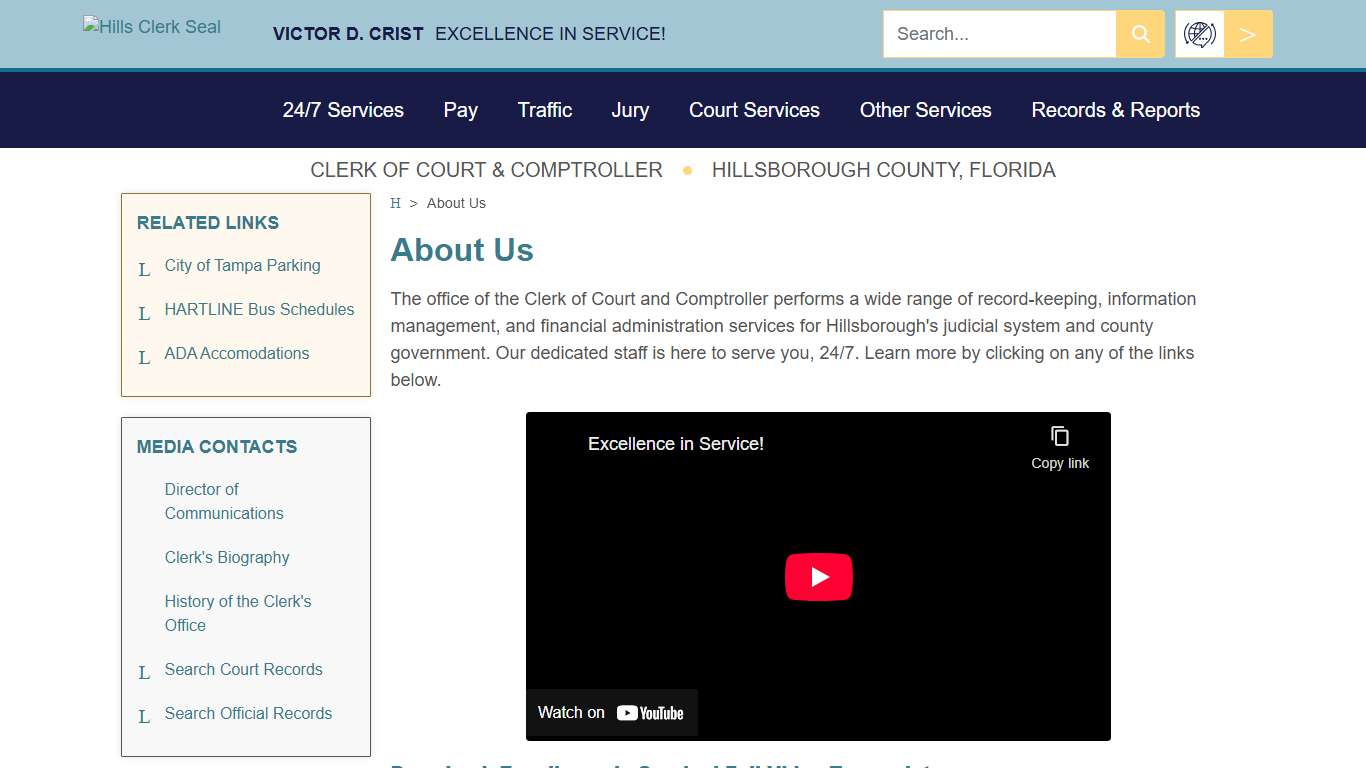 About Us - Hillsclerk